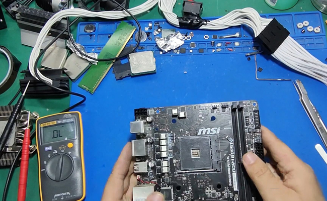 东平华硕电脑主板维修